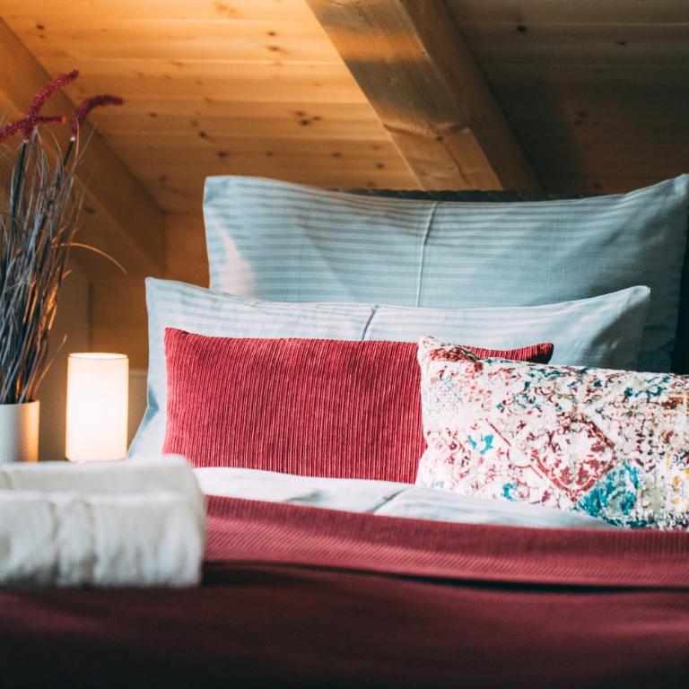 Boutique ChaletS Alpi mit Sauna & Kino - Haus mit 5 Schlafzimmern, Sauna und Kinoraum (rot) - 11