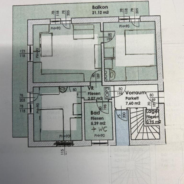 Haus Laubreuter - Apartment mit 2 Schlafzimmern - 2