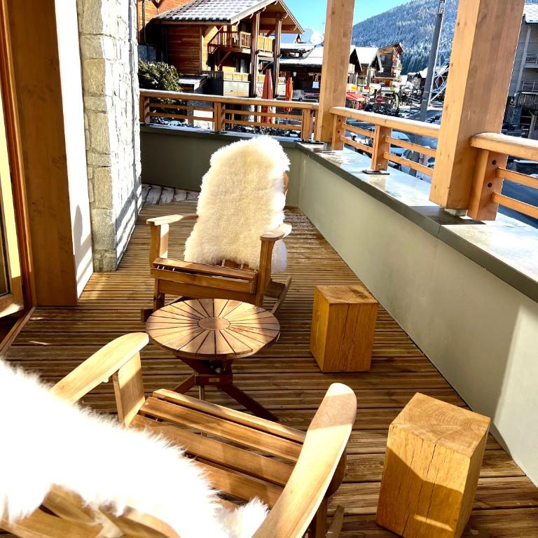 Appartement de standing plein centre station, 50m des pistes - Apartment mit 3 Schlafzimmern - 17