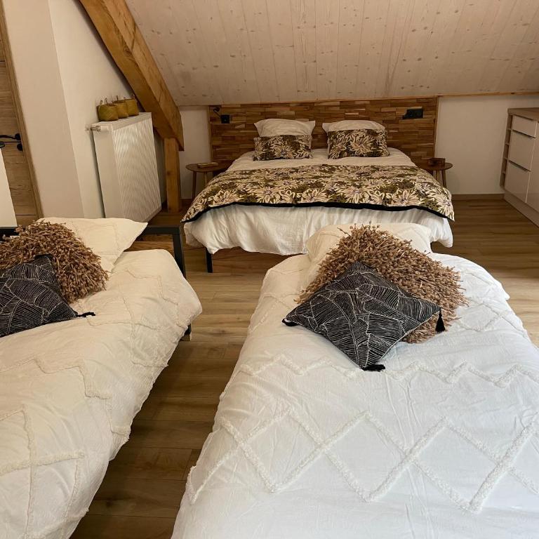 CHAMBRES D'HÔTES LES CHAMBRES D'ELSA - Chambre Familiale avec Terrasse - 2
