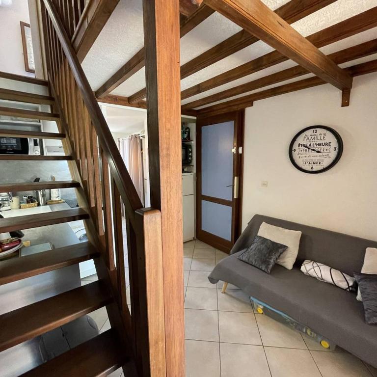 Villa 2 Pièces Mezzanine Climatisée avec Terrasse Privée - 6 Couchages - Saint Cyprien Plage - FR-1-106-36 - Villa - 11