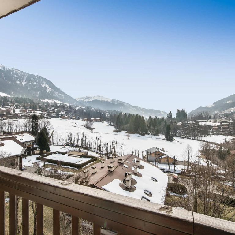 Appartement 2 chambres avec balcon, parking, piscine et Wi-Fi près du centre de Megève - FR-1-453-175 - Appartement (8 Adultes) - 9