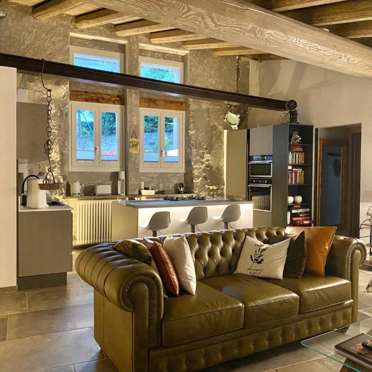 Premium Unique Lakeside view 90 m2 IlRusticodiB Apartment with private garden - Two-Bedroom Apartment - 28