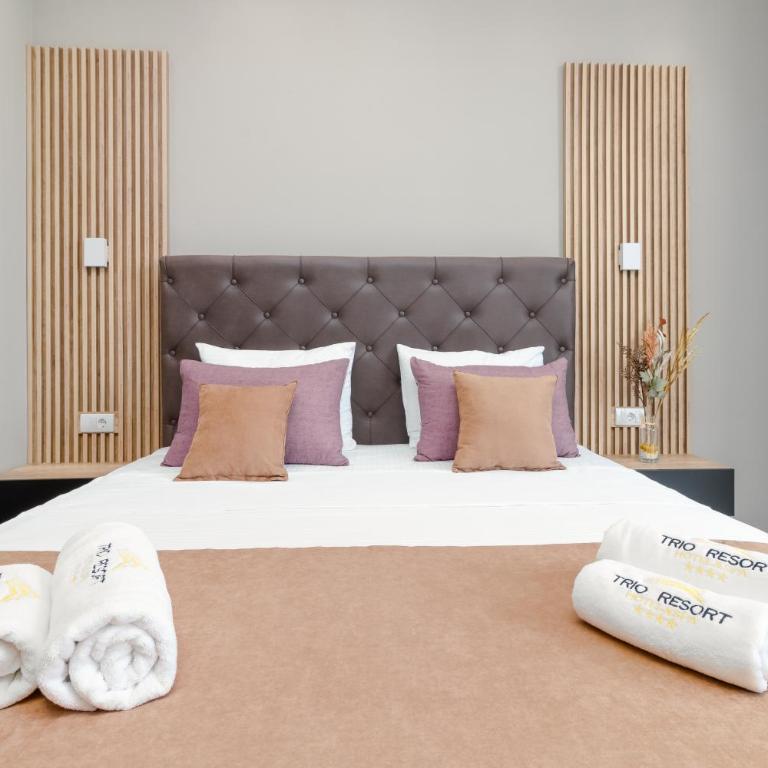 Trio Resort - Dvokrevetna Soba sa Bračnim Krevetom i Pogledom na Bazen - 9