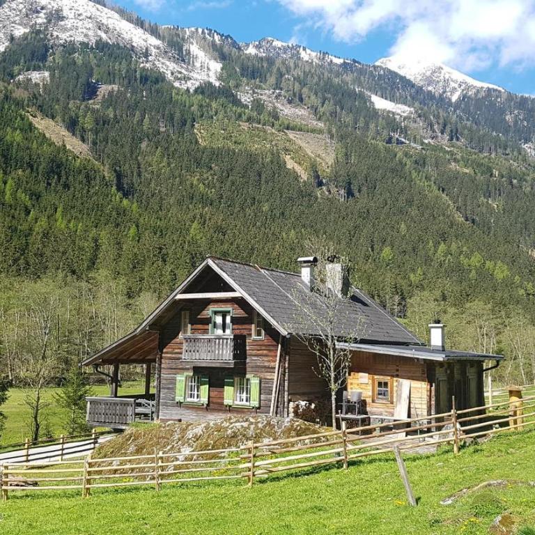 Die weisse Wand Almen - Chalet mit Dusche - 6