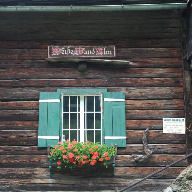 Die weisse Wand Almen - Chalet mit Dusche - 13