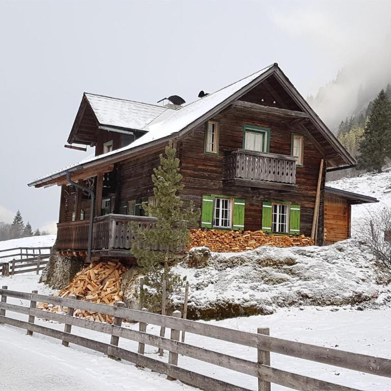 Die weisse Wand Almen - Chalet mit Dusche - 27
