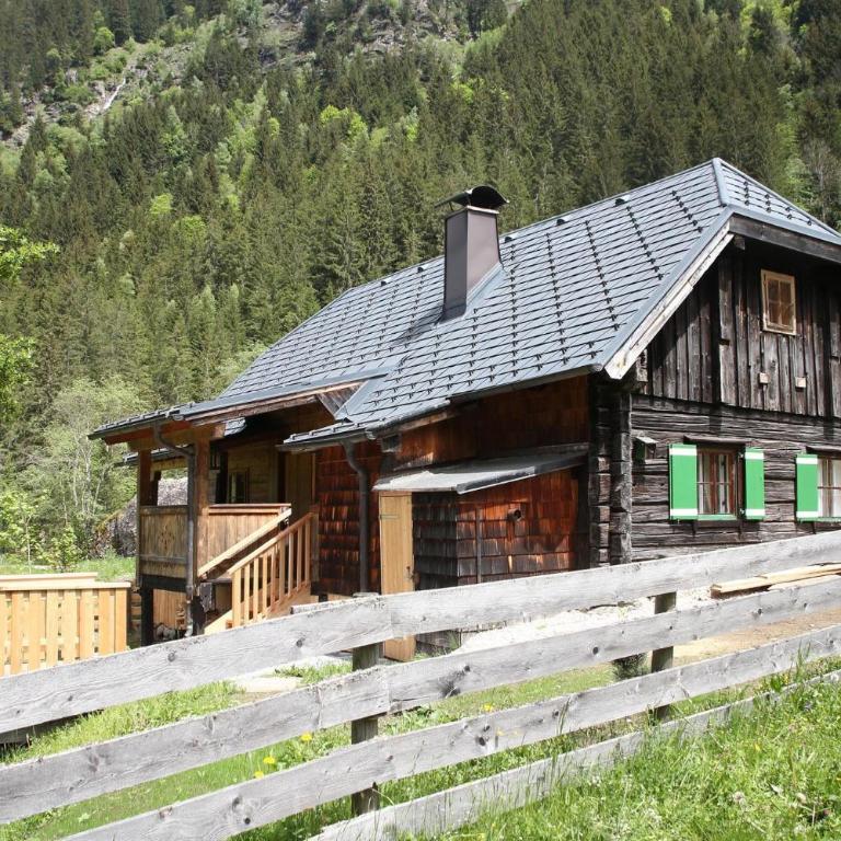 Die weisse Wand Almen - Chalet mit 2 Schlafzimmern und Dusche - 9