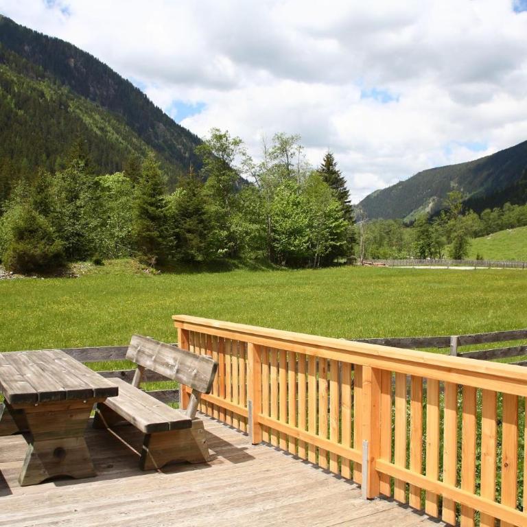 Die weisse Wand Almen - Chalet mit 2 Schlafzimmern und Dusche - 11