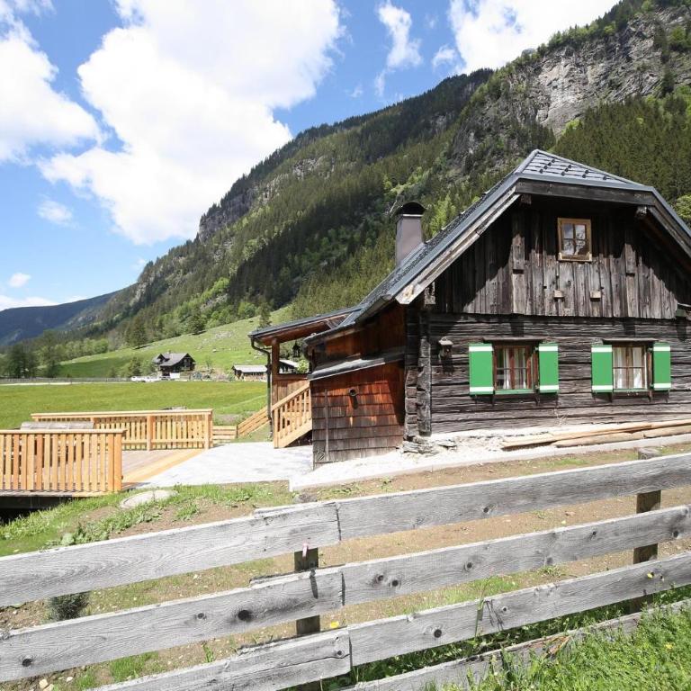 Die weisse Wand Almen - Chalet mit 2 Schlafzimmern und Dusche - 12