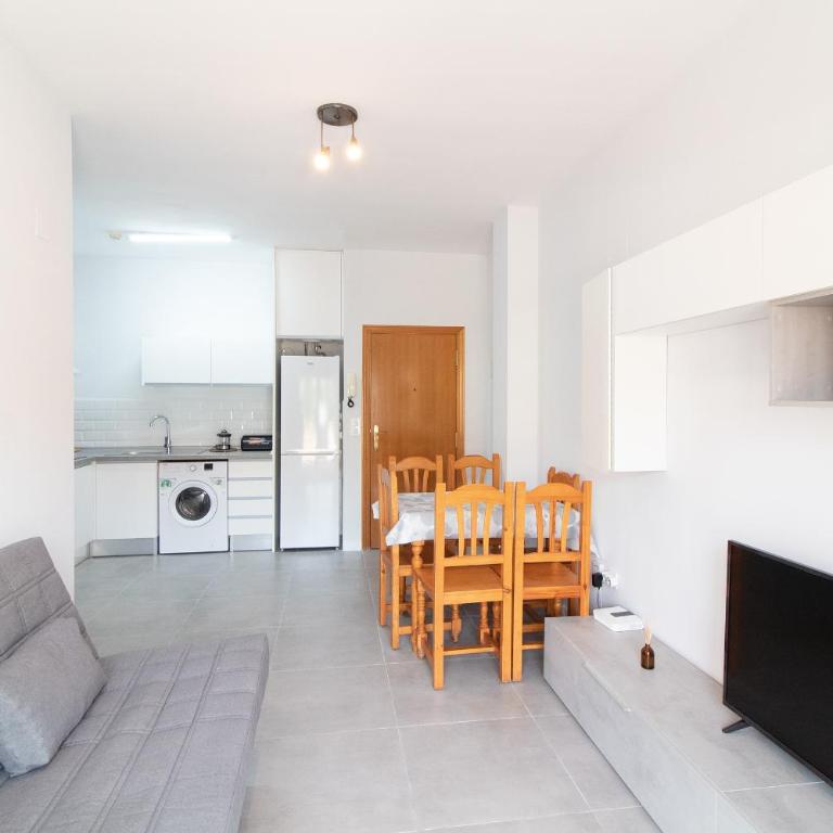 Global Vacacional, Apartamento con gran terraza en la playa de Canet - Apartment - Erdgeschoss - 3