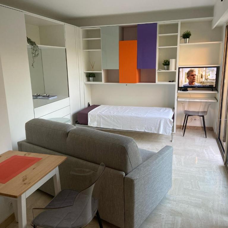 Studio front de mer, 30M2 Piscine & Mer - Appartement 1 Chambre - 4
