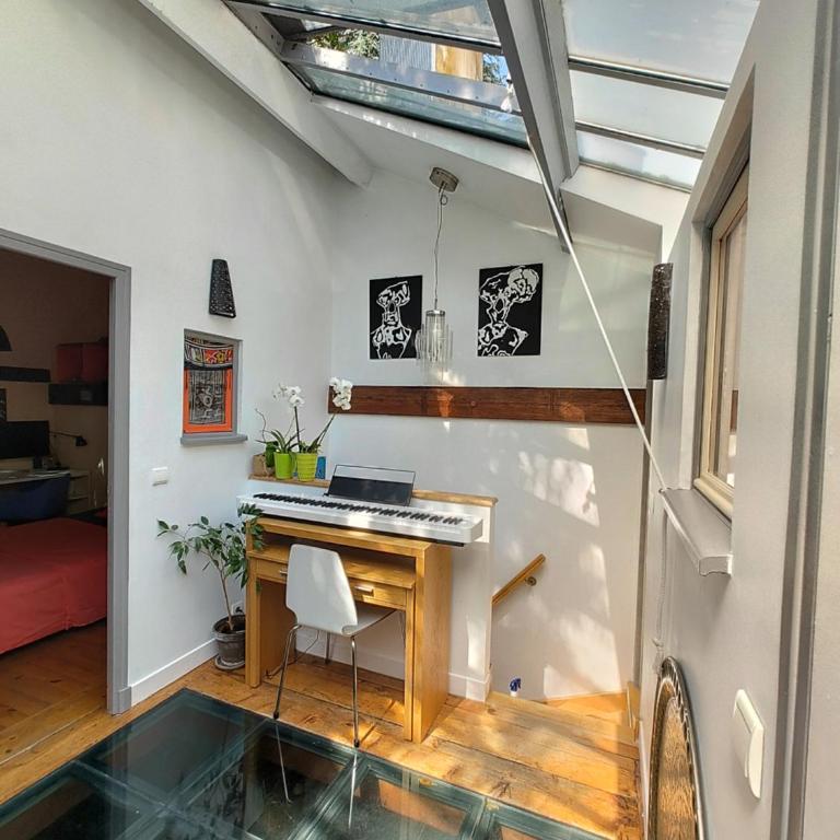 Atelier d'artiste - Loft with garden center of Paris - Maison 2 Chambres - 26