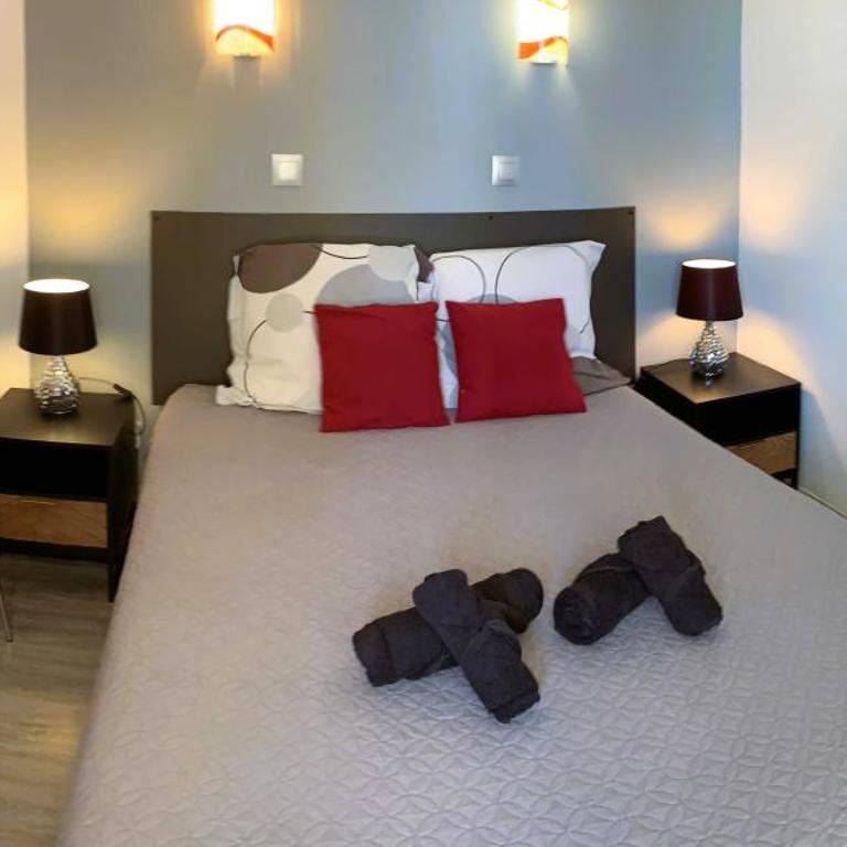 Le Rouge et Le Noir 45 m2 sur Coursives Gde Terrasse Port Nature Naturiste - Apartment mit 2 Schlafzimmern - 2