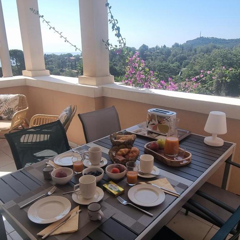 Agay Cap Esterel Village Allée Fleurs - F2 Clim vue golf et mer - Grande terrasse plein sud - Appartement 1 Chambre - 1