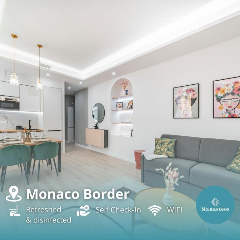 2mn Monaco - Luxueux appartement central - AS - Appartement 1 Chambre - 1