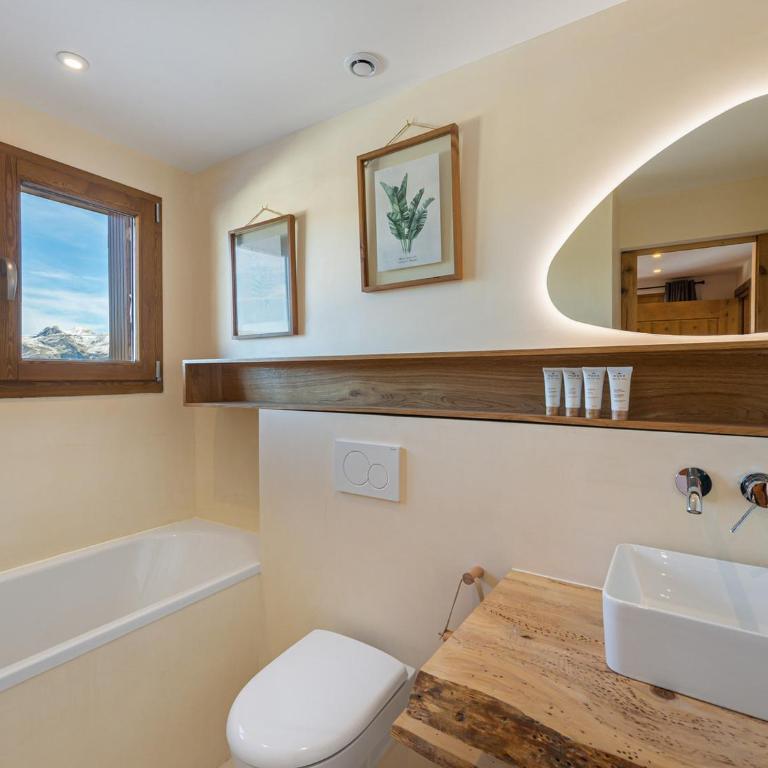 Appartement de charme avec cheminée et balcon ensoleillé à Courchevel - FR-1-564-84 - Apartment - 10