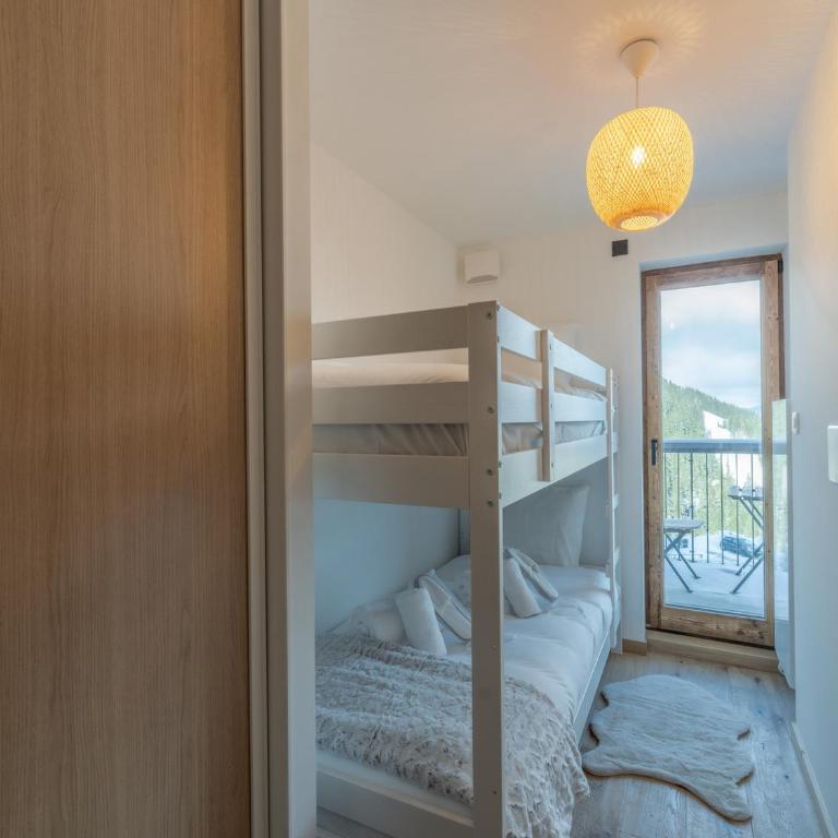 Bel appartement familial avec retour skis aux pieds et parking à Courchevel 1650 - FR-1-563-127 - Apartamento - 8