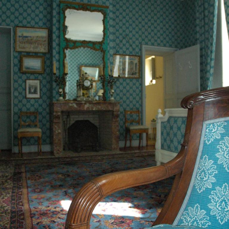 Chateau de Raissac - Chambre Double de Luxe Bleue - Vue sur Jardin - 2