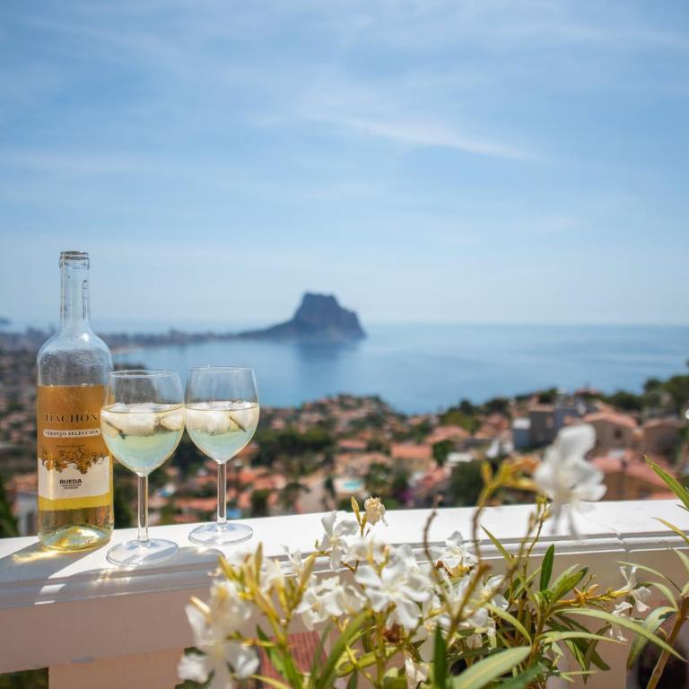Villa Vista Calpe - Habitación Cuádruple con vistas al mar - 15