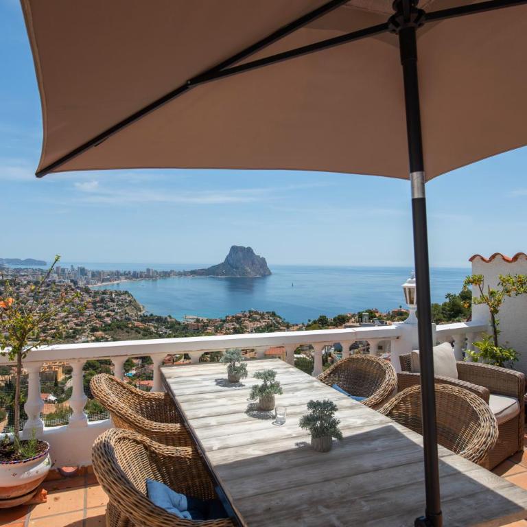 Villa Vista Calpe - Habitación Cuádruple con vistas al mar - 11