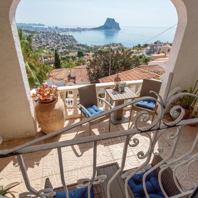 Villa Vista Calpe - Habitación Cuádruple con vistas al mar - 17