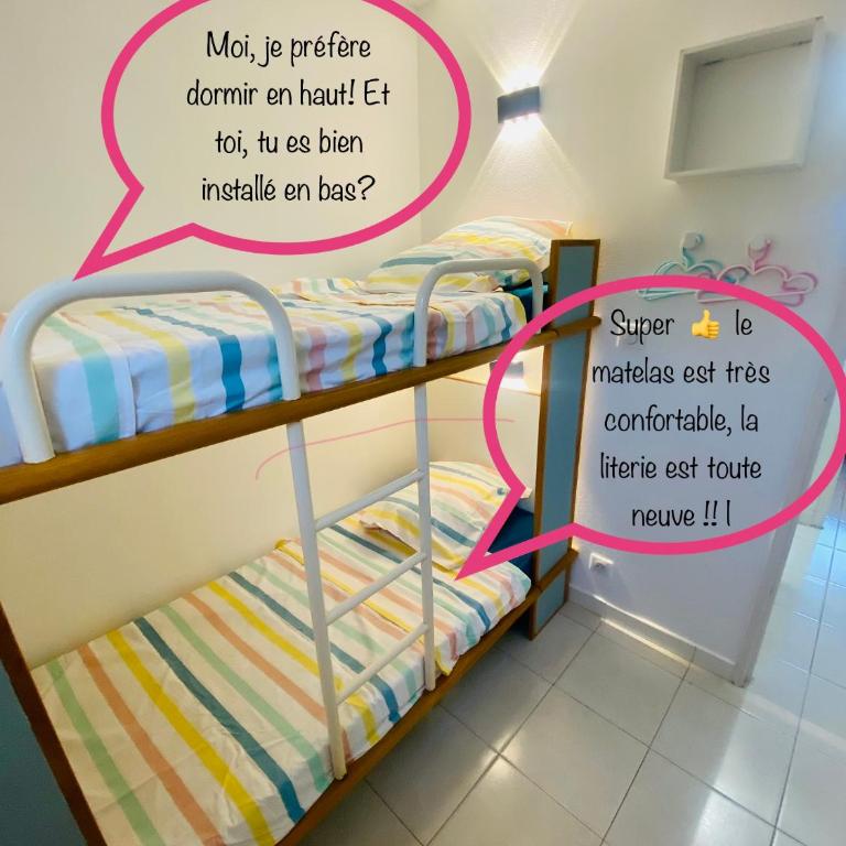 Superbe duplex T3 climatisé avec Terrasse et Solarium, magnifique vue Mer et Golf - Apartment mit 2 Schlafzimmern - 32