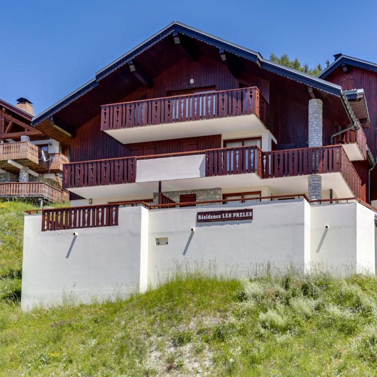 Duplex de charme 4 pièces, 8 pers., terrasse exposée Ouest, proche des pistes - FR-1-411-789 - Apartamento de 3 dormitorios - 12