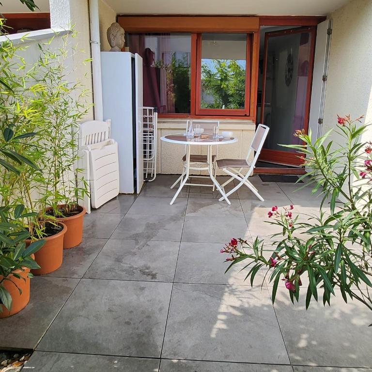 Charmant studio 2* rdc+ terrasse & parking privé - Appartement 1 Chambre - 10