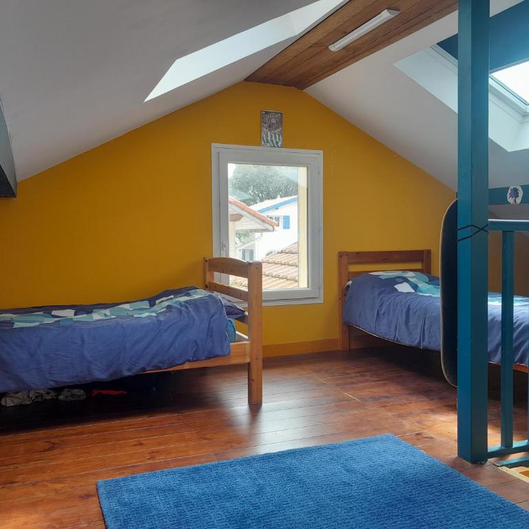 Le Surf Spot Capbreton - Single Bed in Mixed Dormitory Room - 1