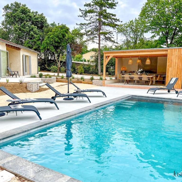 Villa standing Uzès,piscine,clim - Villa - 7