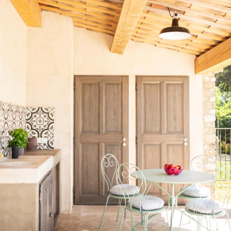 Bastide Toujours Dimanche, Maison de vacances avec vue & piscine chauffée - Maison 2 Chambres - 10