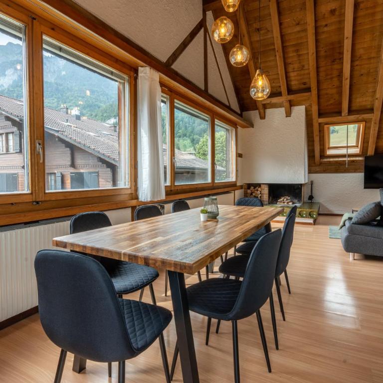Jungfrau-View Apartment, terrace & free parking - Apartment mit Blick auf die Berge - 35
