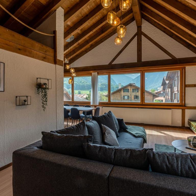 Jungfrau-View Apartment, terrace & free parking - Apartment mit Blick auf die Berge - 33