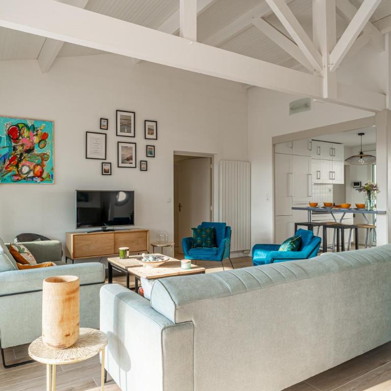 Villa Marie - Pyla sur mer superbe villa 10 personnes vue Bassin - Maison 5 Chambres - 18