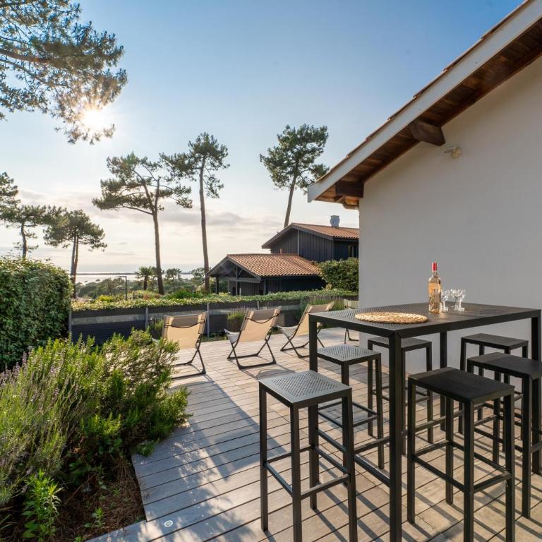 Villa Marie - Pyla sur mer superbe villa 10 personnes vue Bassin - Maison 5 Chambres - 21
