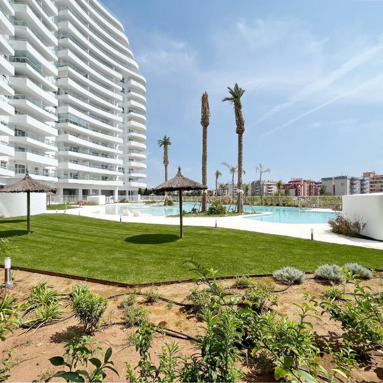 Global Vacacional, Apartamento con terraza y vistas a la piscina en Gran Canet - Apartment mit Poolblick - 35