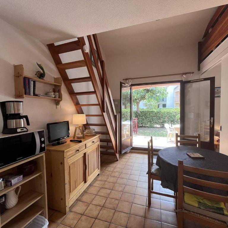Villa T2 Mezzanine 6 pers avec Jardin, Piscine, Proche Plage - Saint-Cyprien - FR-1-106-27 - Villa - 15
