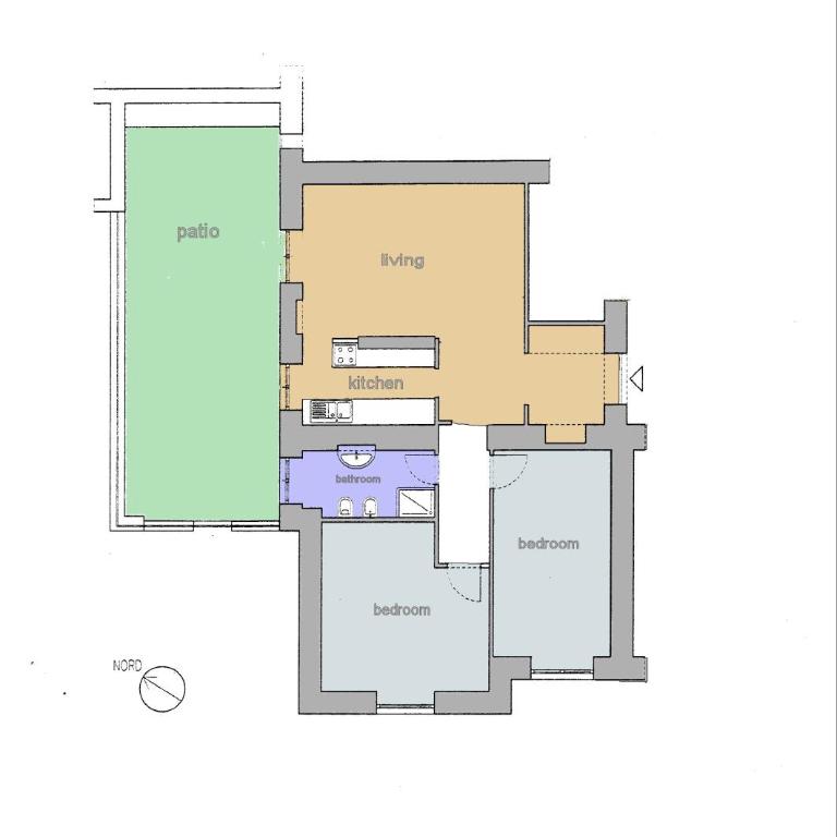 Viale Tirreno - Appartamento con Patio - Appartamento con 2 Camere da Letto - 9