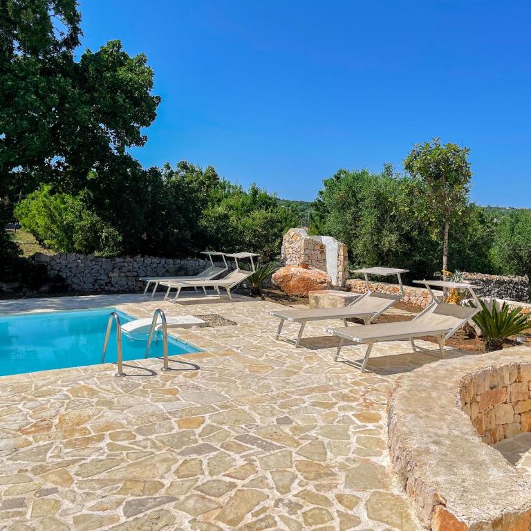 Ostuni Città Bianca - IL Trullo Bianco Coccio View-Pool-Relax - Two-Bedroom Villa - 4