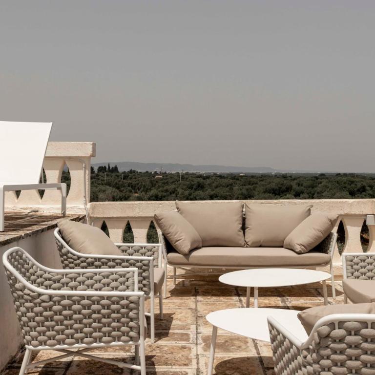 Masseria Artemisia Ostuni - Camera Matrimoniale Deluxe con Terrazza Vista Mare - 7