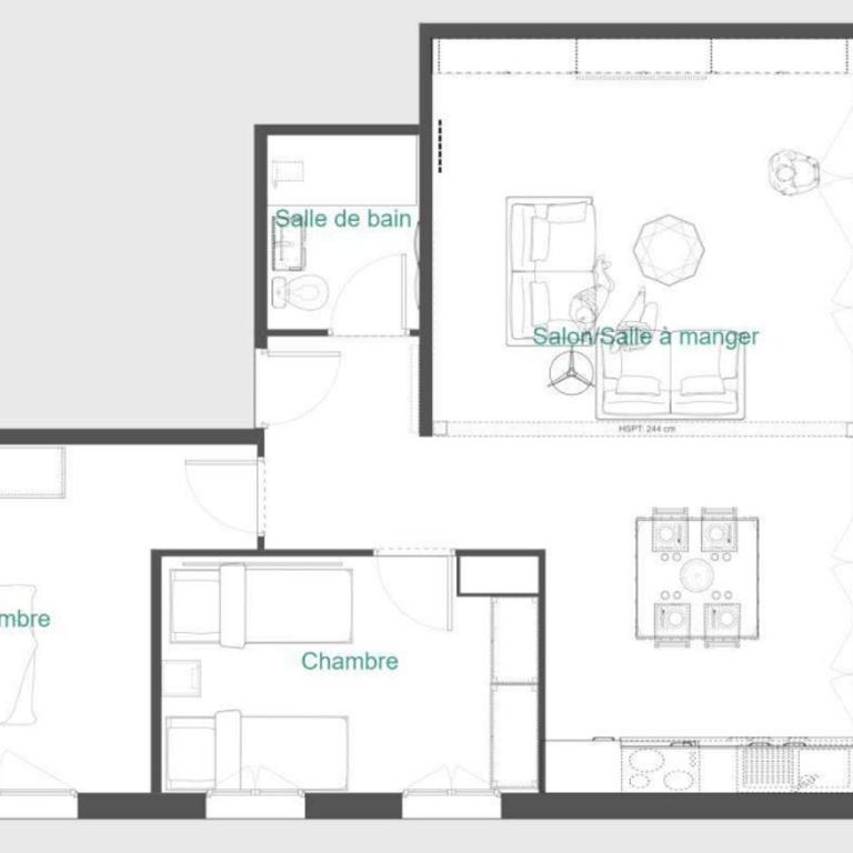 Lucky Fox - Appartement 2 Chambres - 23