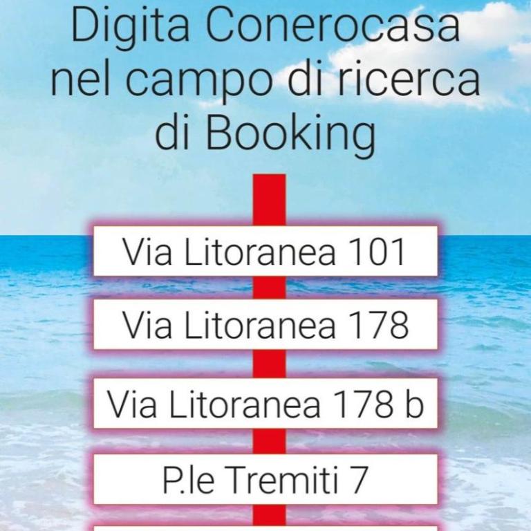 Conero Casa - Marcelli di Numana in Via Litoranea 101 sul mare vista Spiaggia con Parcheggio Esclusivo - Three-Bedroom Apartment - 42