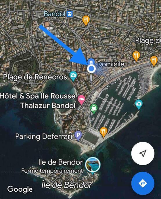 Loft 80m2 Bandol dernier étage à 100m plage, centre, port - Appartement 2 Chambres - 20