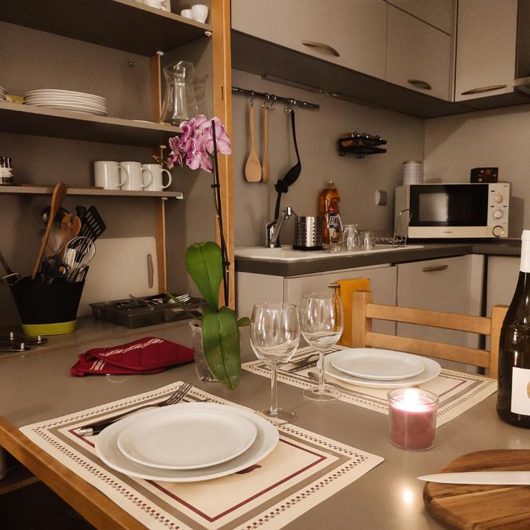 Furnished & independant flat - Brides-les-bains - Thermal spa 50m - Studio Familial - 14