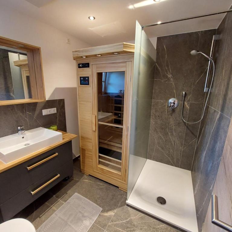 Haus Kurparkblick Ferienwohnung Lautersee - Apartment mit 3 Schlafzimmern - 9