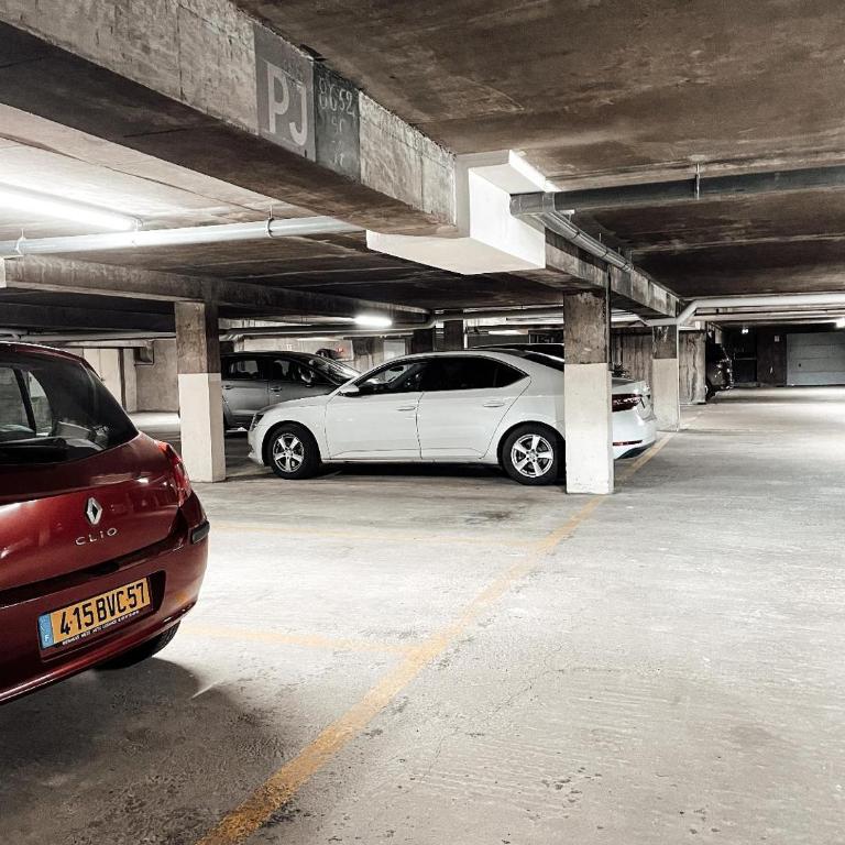 Le cocon Blånc Metz -T2 cosy avec parking privé & balcon - Gare, Nouvelle Ville - Appartement 1 Chambre - 9