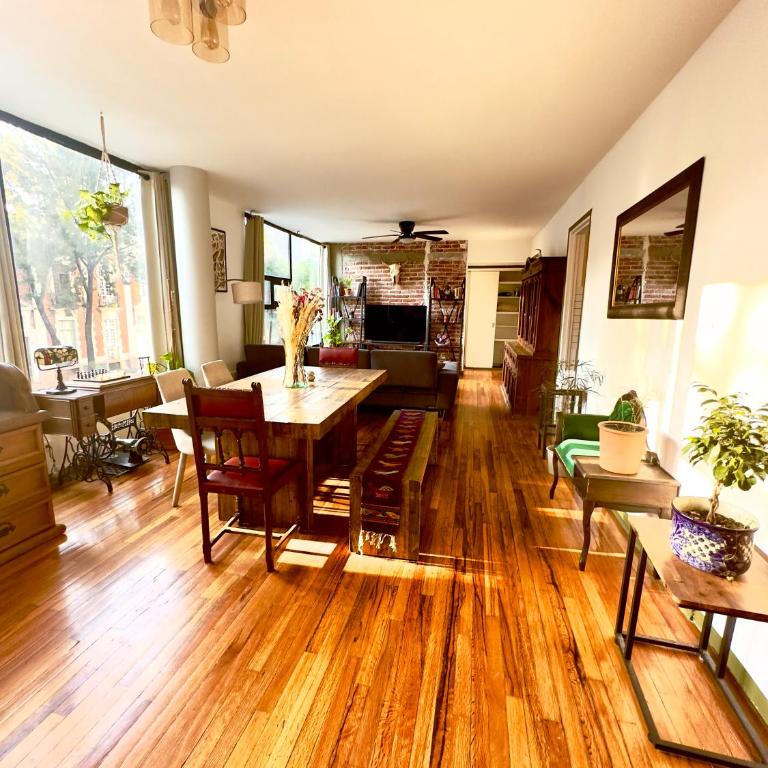Vintage 1950's Red Brick Mexico - Appartement 1 Chambre - 16