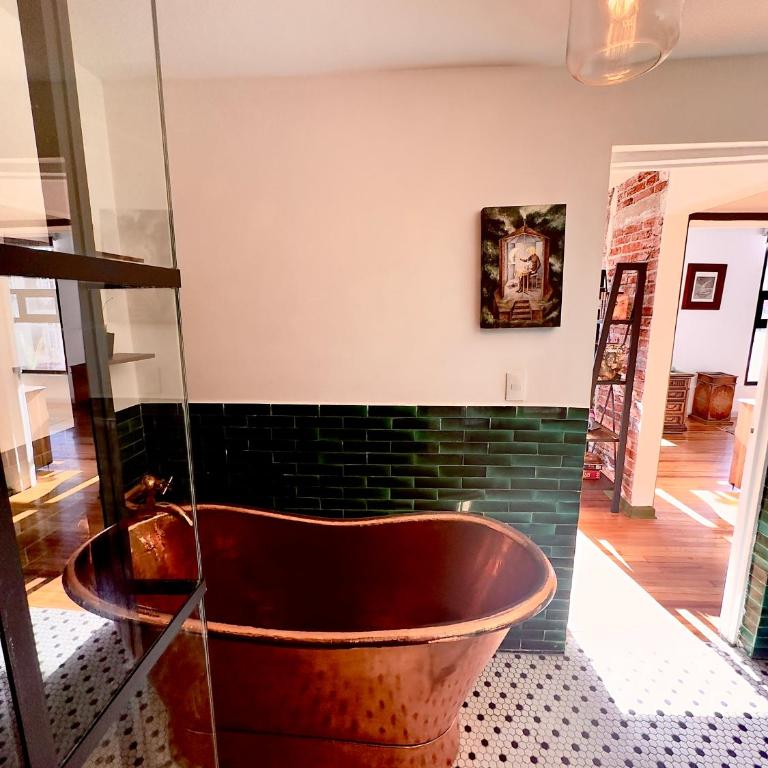 Vintage 1950's Red Brick Mexico - Appartement 1 Chambre - 3