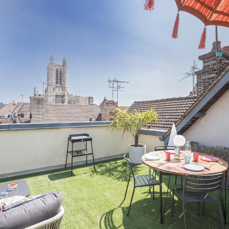 Le Rooftop - vue Cathédrale - Appartement 2 Chambres - 8